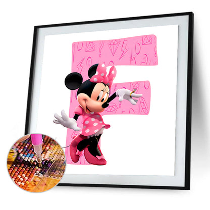 Mickey Mouse - Full Round Drill Diamond Painting 30*30CM