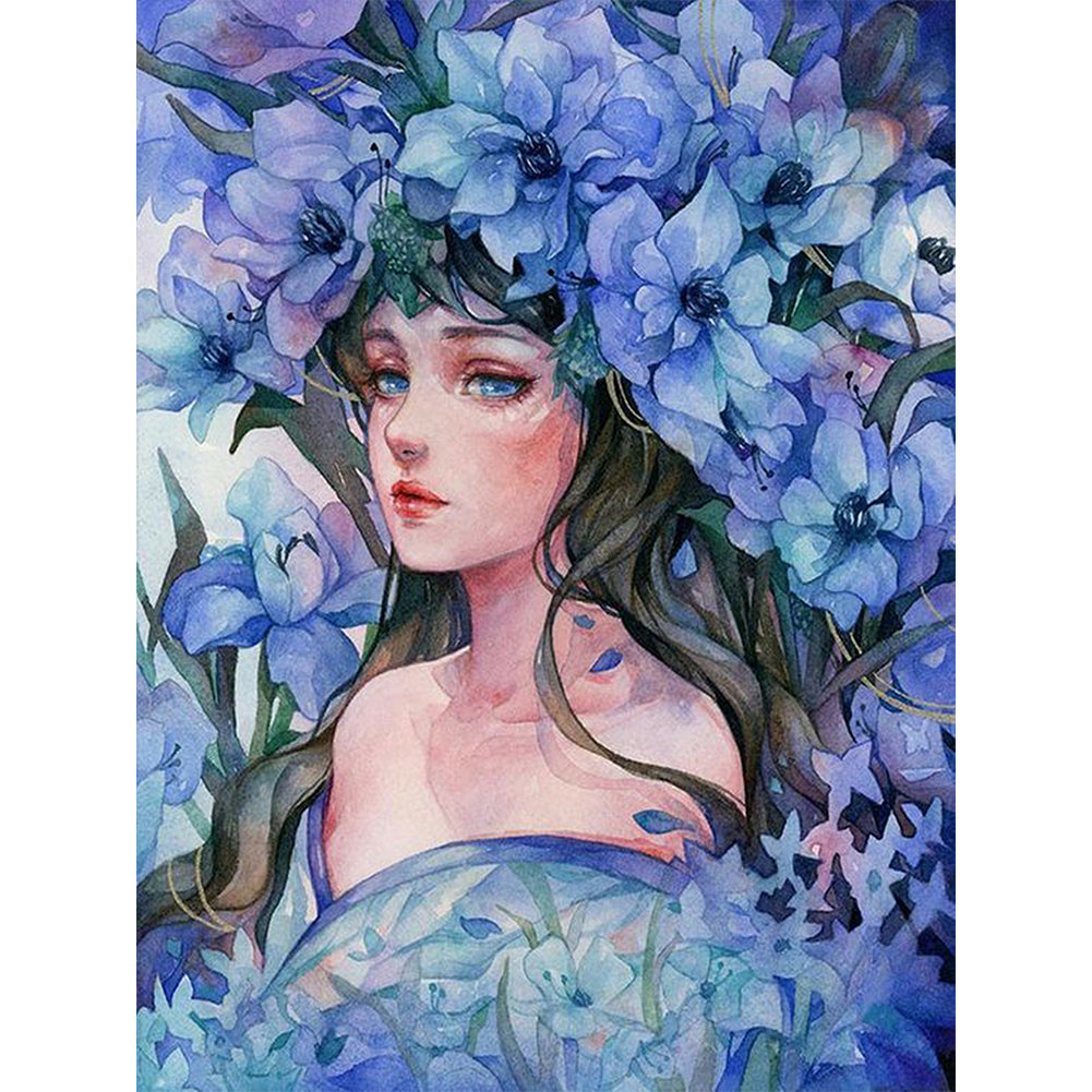 Beauty - Full Round Drill Diamond Painting 30*40CM