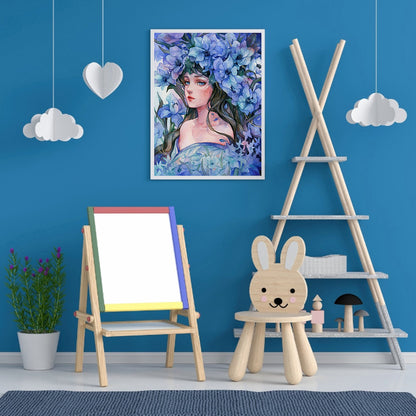 Beauty - Full Round Drill Diamond Painting 30*40CM