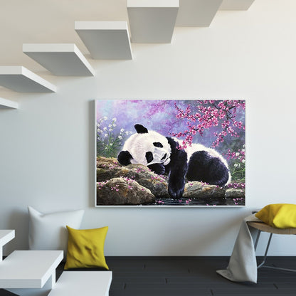 Forest Panda - Full Round Drill Diamond Painting 50*40CM