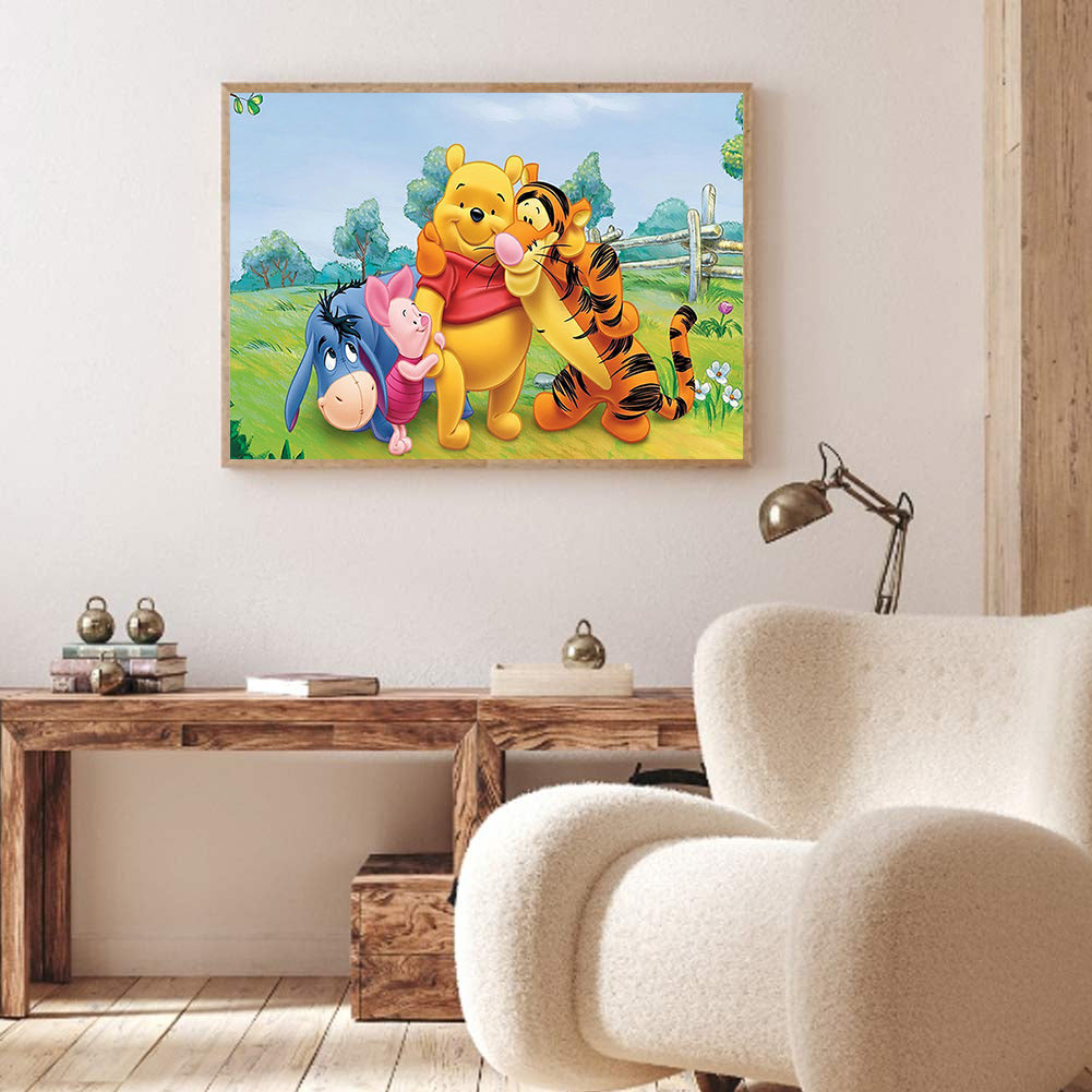 Winnie The Pooh - Full Round Drill Diamond Painting 60*50CM