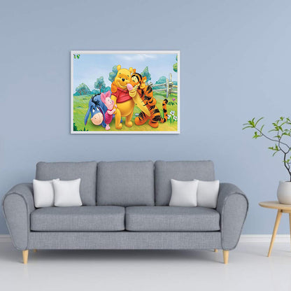 Winnie The Pooh - Full Round Drill Diamond Painting 60*50CM