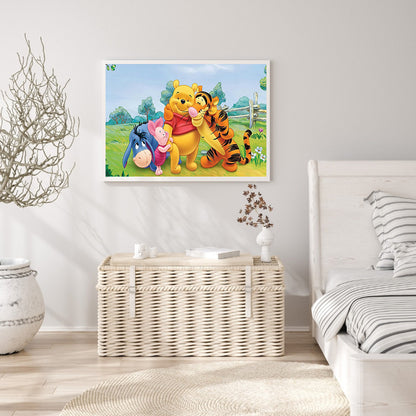 Winnie The Pooh - Full Round Drill Diamond Painting 60*50CM