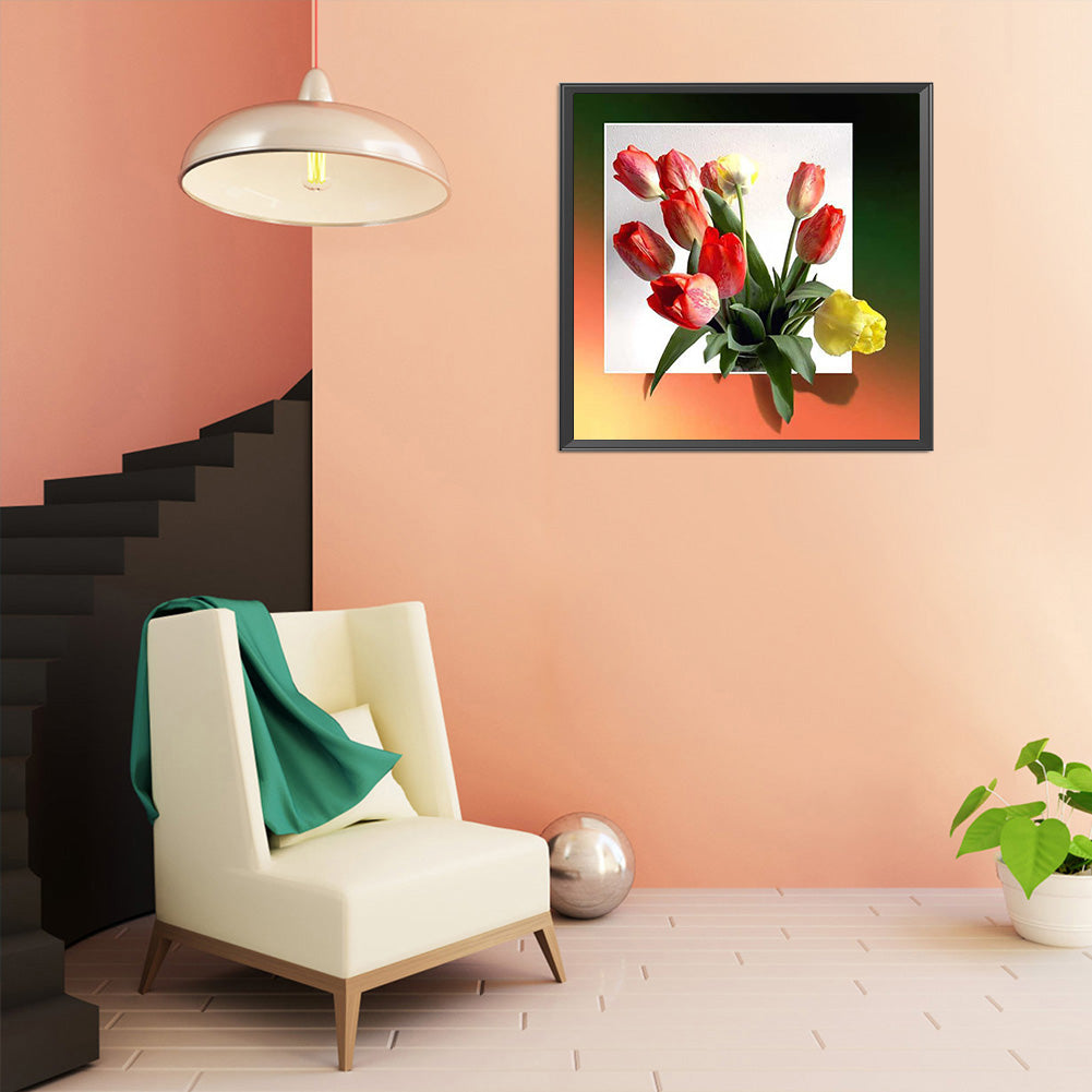 Tulip - Full Square Drill Diamond Painting 30*30CM