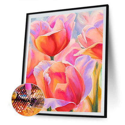 Tulip - Full Square Drill Diamond Painting 30*40CM