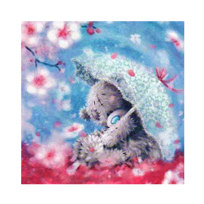 Bear - Full Round Drill Diamond Painting 30*30CM