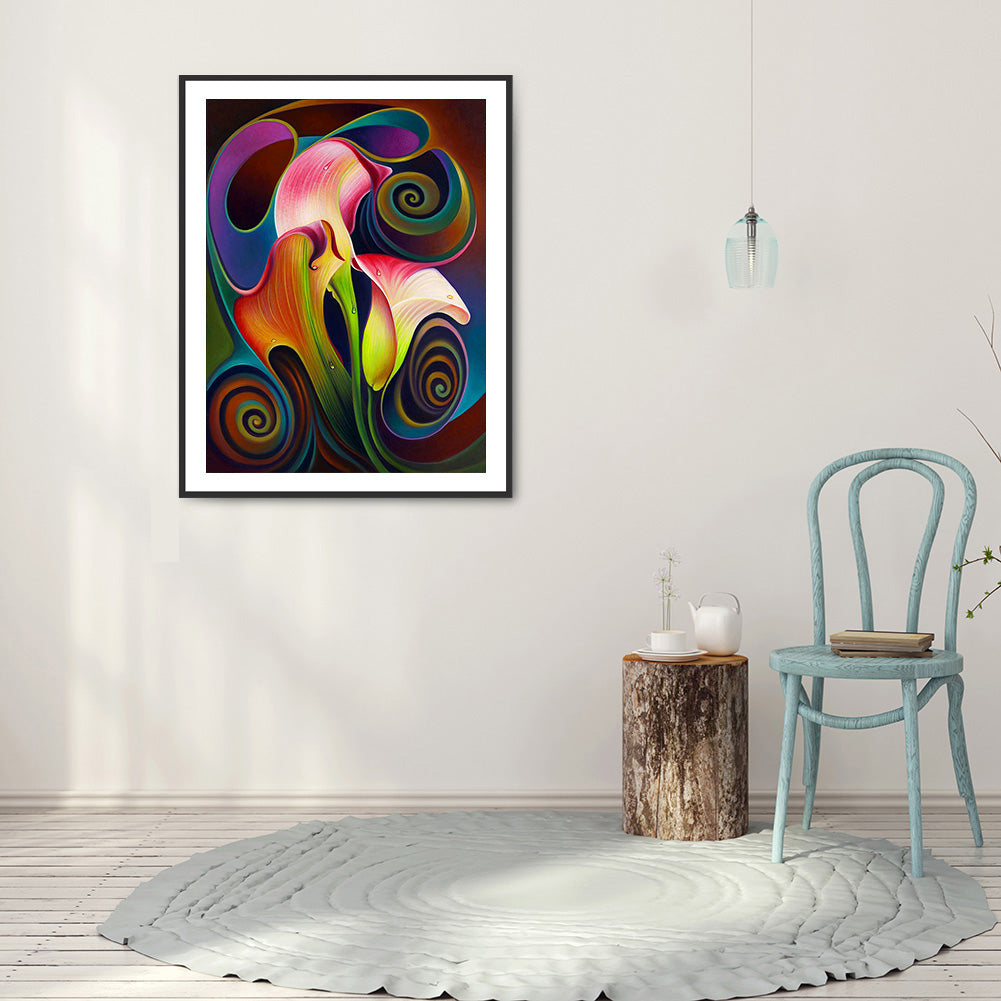 Dark - Full Round Drill Diamond Painting 40*50CM
