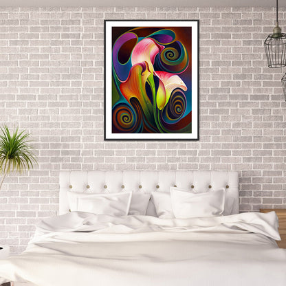 Dark - Full Round Drill Diamond Painting 40*50CM