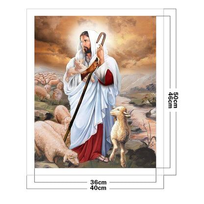 Religion - 11CT Stamped Cross Stitch 40*50CM