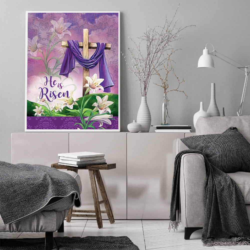 Cross - 11CT Stamped Cross Stitch 40*50CM