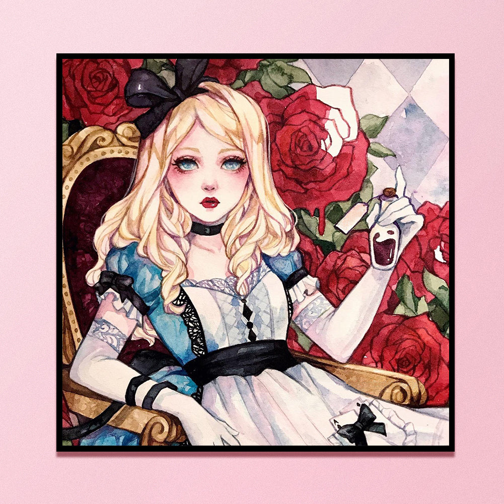 Watercolor Beauty - 11CT Stamped Cross Stitch 40*40CM