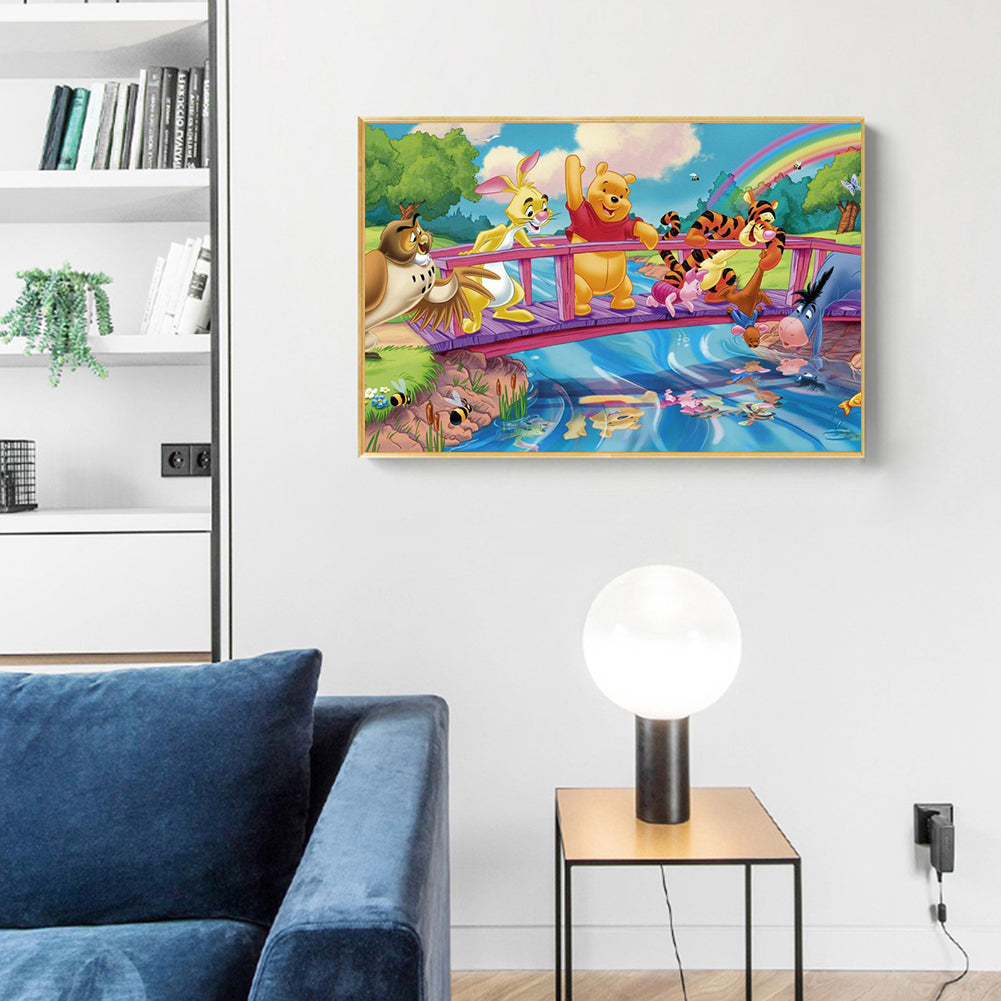 Winnie The Pooh - Full Round Drill Diamond Painting 60*50CM