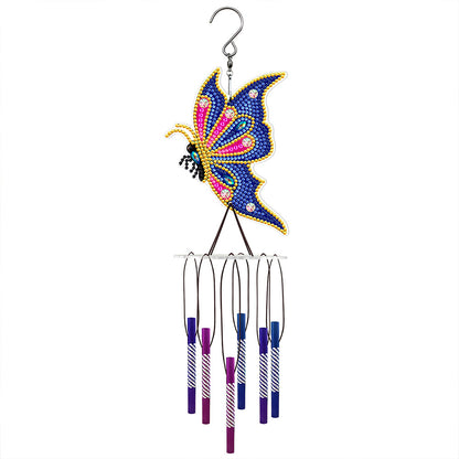 Acrylic Wind Chime Bell Pendant DIY Diamond Painting Mosaic Kit Home Decor