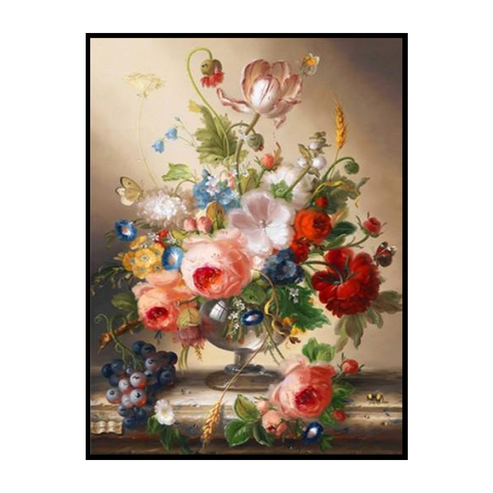 Vintage Vase - 11CT Counted Cross Stitch 38*50CM