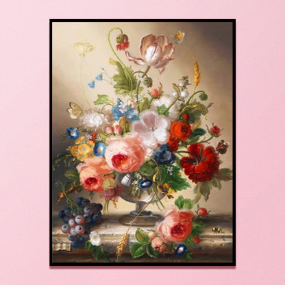 Vintage Vase - 11CT Counted Cross Stitch 38*50CM