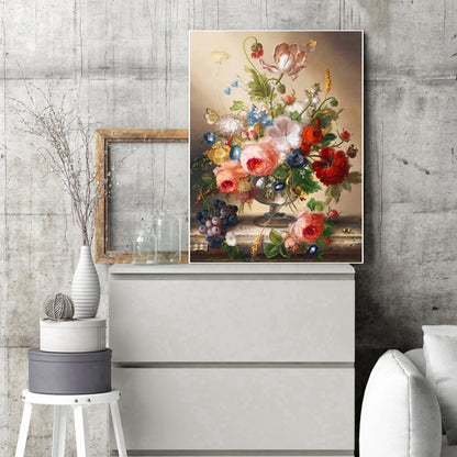 Vintage Vase - 11CT Counted Cross Stitch 38*50CM