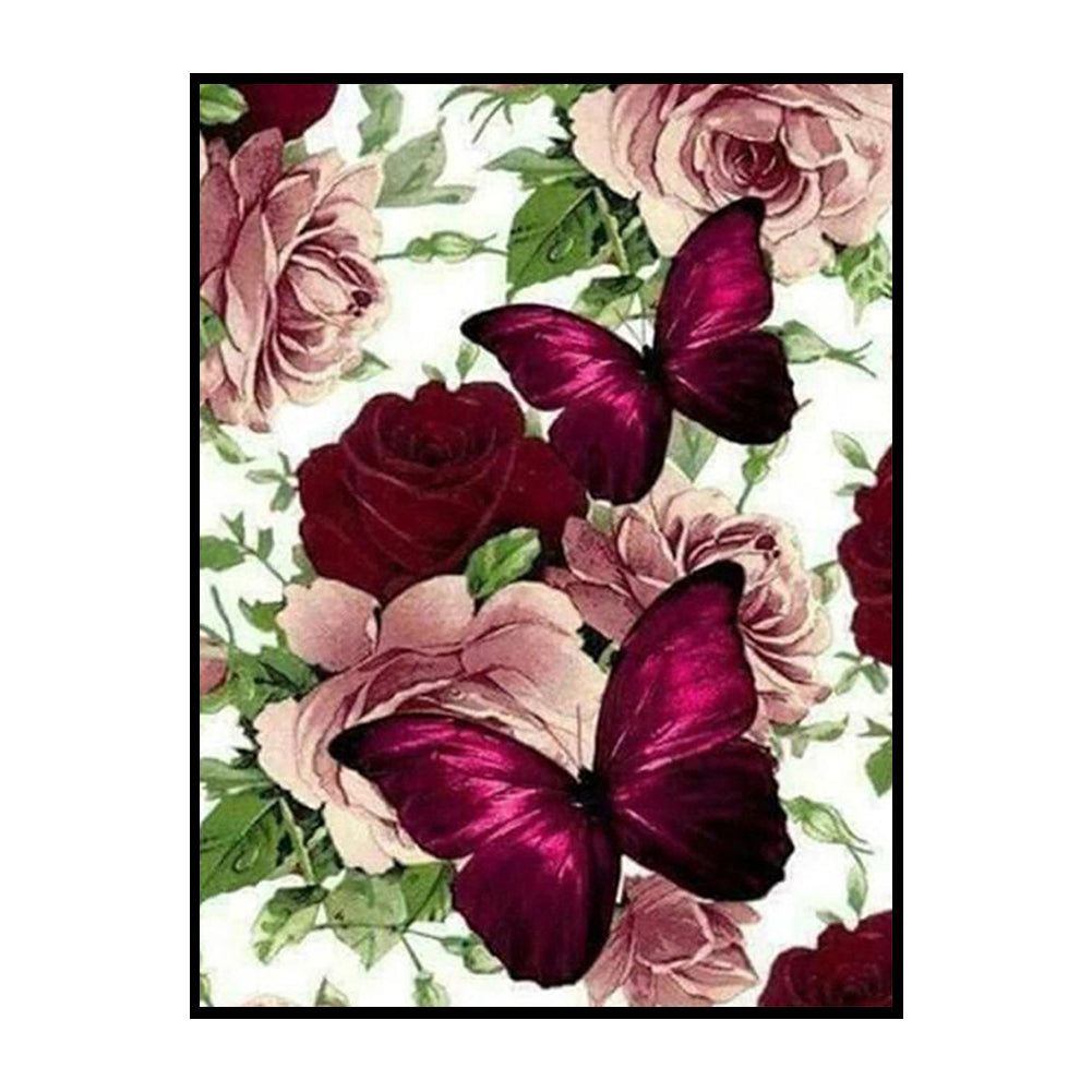 Pansies - 11CT Counted Cross Stitch 40*50CM