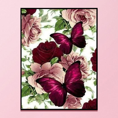 Pansies - 11CT Counted Cross Stitch 40*50CM