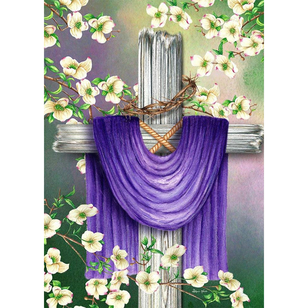 Cross - 11CT Stamped Cross Stitch 40*50CM
