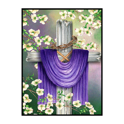 Cross - 11CT Stamped Cross Stitch 40*50CM