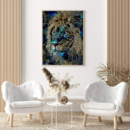 Lion - Full Square Drill Diamond Painting 30*40CM