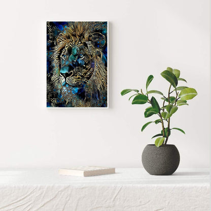 Lion - Full Square Drill Diamond Painting 30*40CM