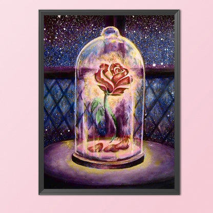 Rose Flower - 11CT Counted Cross Stitch 35*46CM