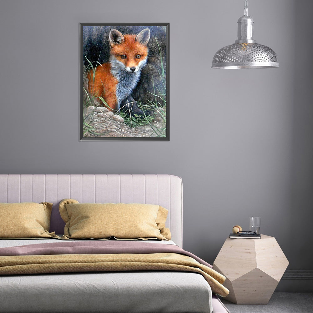 Fox - 11CT Counted Cross Stitch 36*48CM