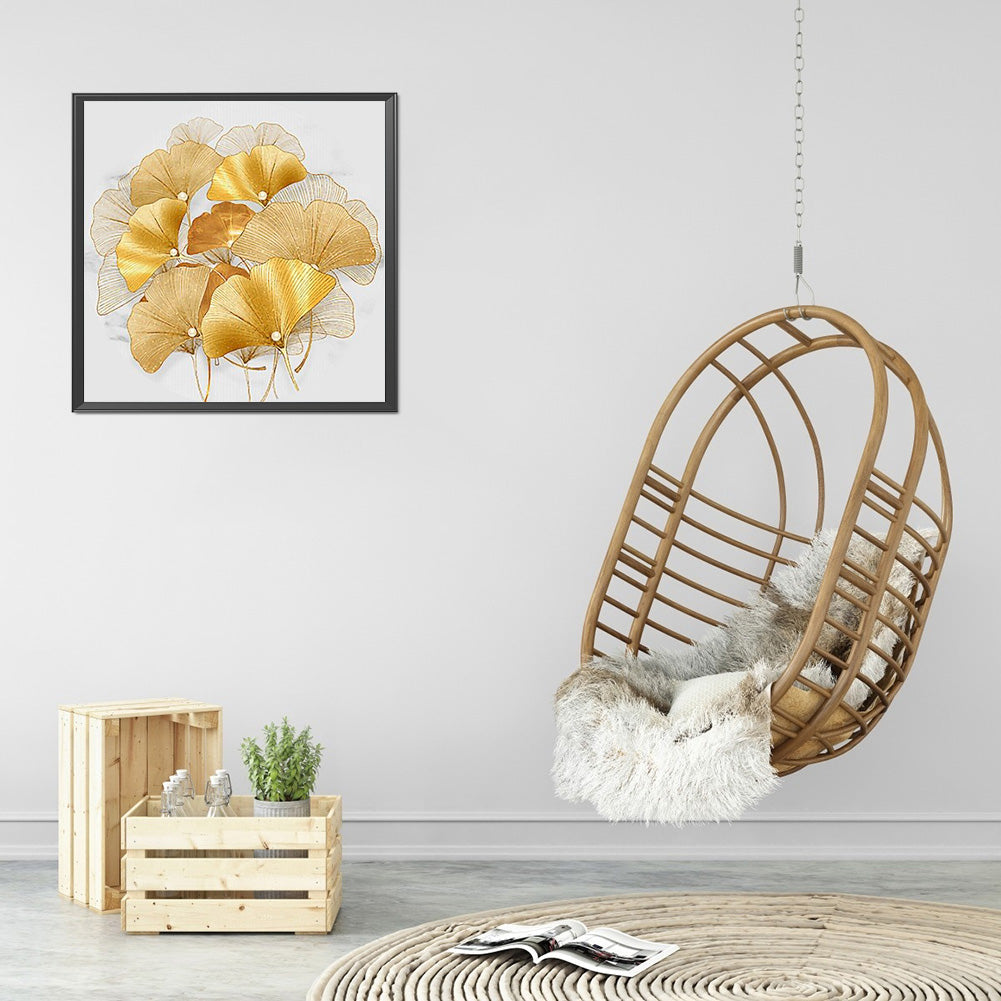 Ginkgo Biloba - 11CT Counted Cross Stitch 50*50CM