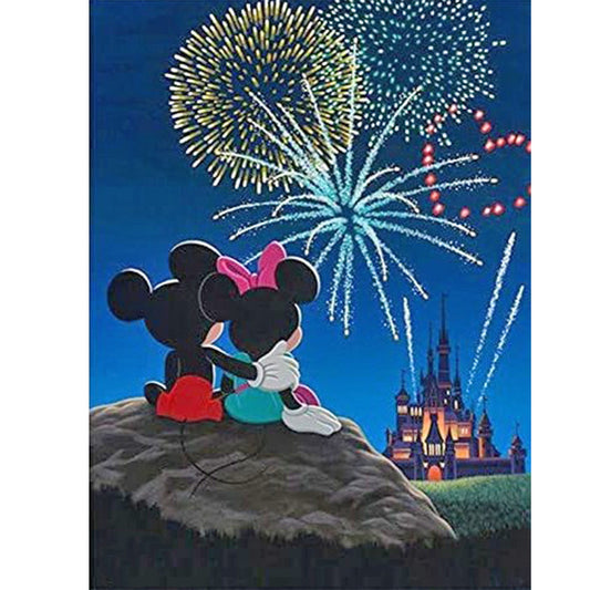 Mickey Mouse - Full Round Drill Diamond Painting 40*50CM