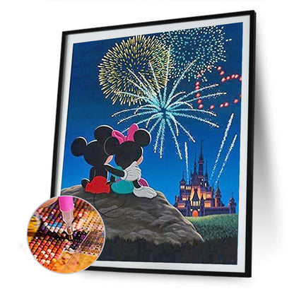 Mickey Mouse - Full Round Drill Diamond Painting 40*50CM