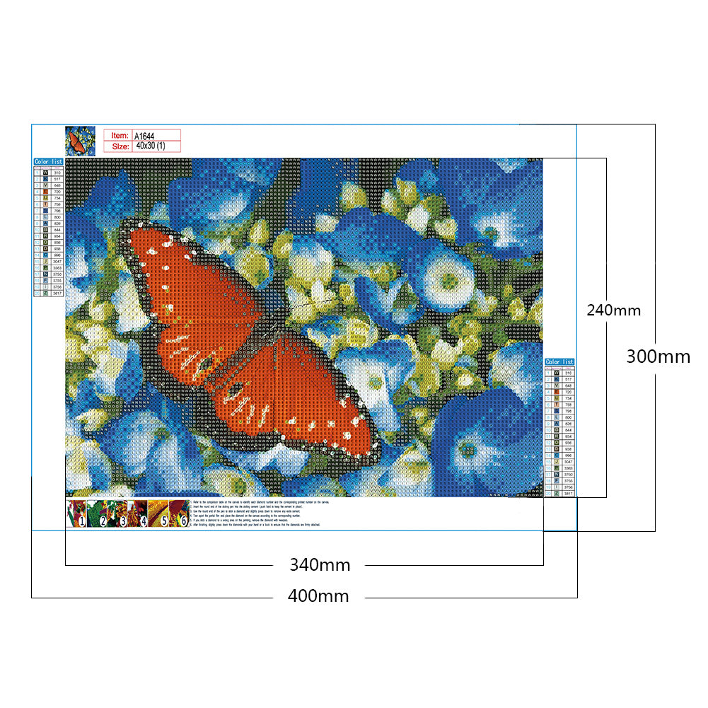 Animal - Full Round Drill Diamond Painting 40*30CM