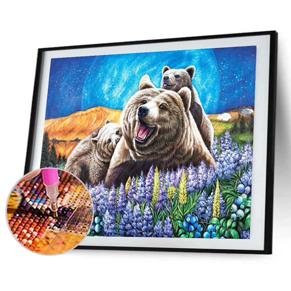 Animal - Full Round Drill Diamond Painting 40*30CM