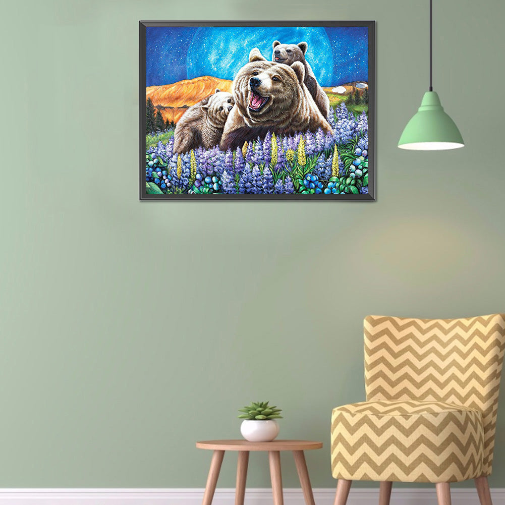 Animal - Full Round Drill Diamond Painting 40*30CM