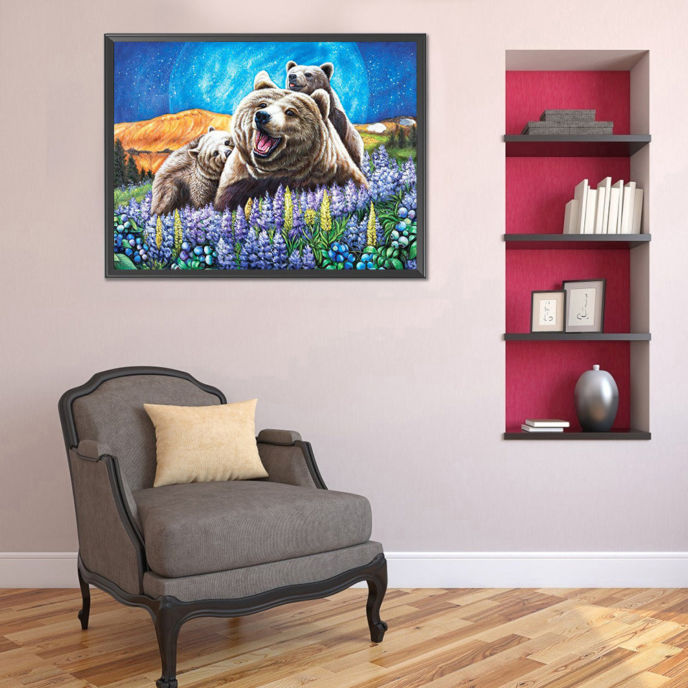 Animal - Full Round Drill Diamond Painting 40*30CM