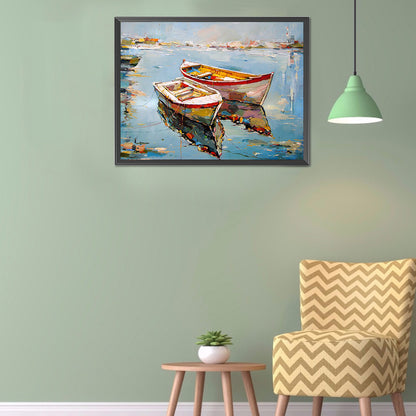 Landscape - Full Round Drill Diamond Painting 40*30CM