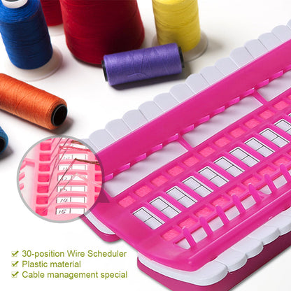 Cross Stitch Row Line Tools 30-Bit Embroidery Floss Thread Organizer Holder
