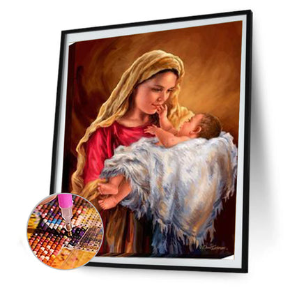 Mother'S Day - Full Round Drill Diamond Painting 30*40CM