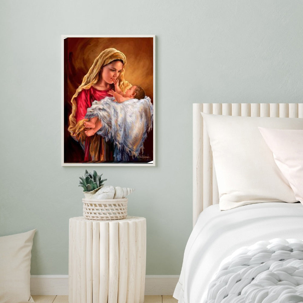Mother'S Day - Full Round Drill Diamond Painting 30*40CM