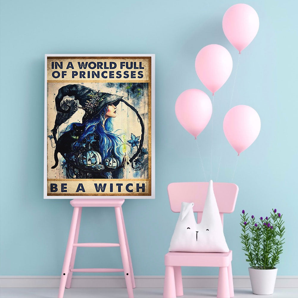 Witch'S Trick - 11CT Stamped Cross Stitch 40*55CM