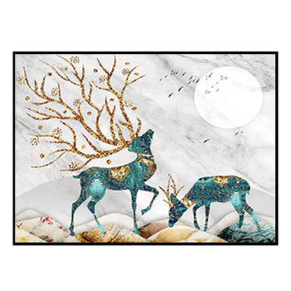 Maple Deer - 11CT Counted Cross Stitch 50*60CM