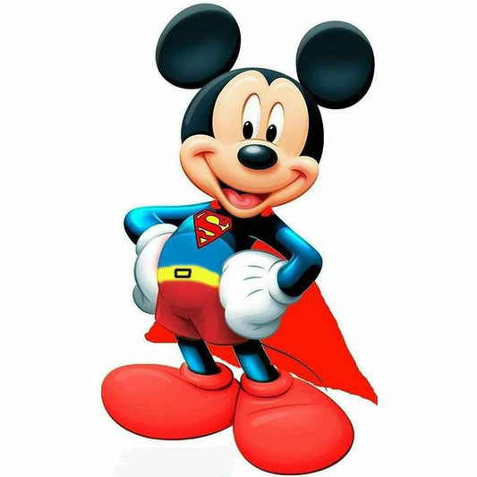 Mickey Mouse - Full Round Drill Diamond Painting 30*30CM