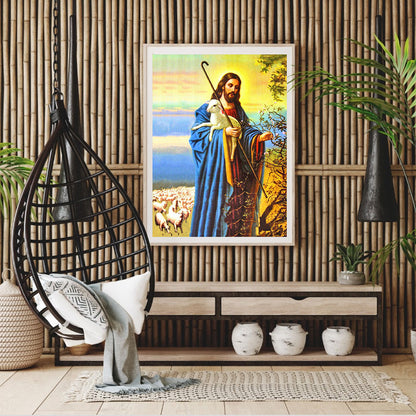 Jesus - Full Round Drill Diamond Painting 30*40CM