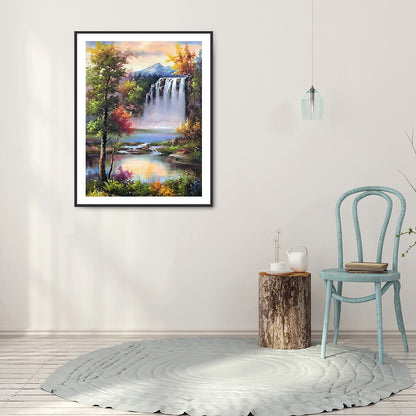 Fall - Full Round Drill Diamond Painting 30*40CM
