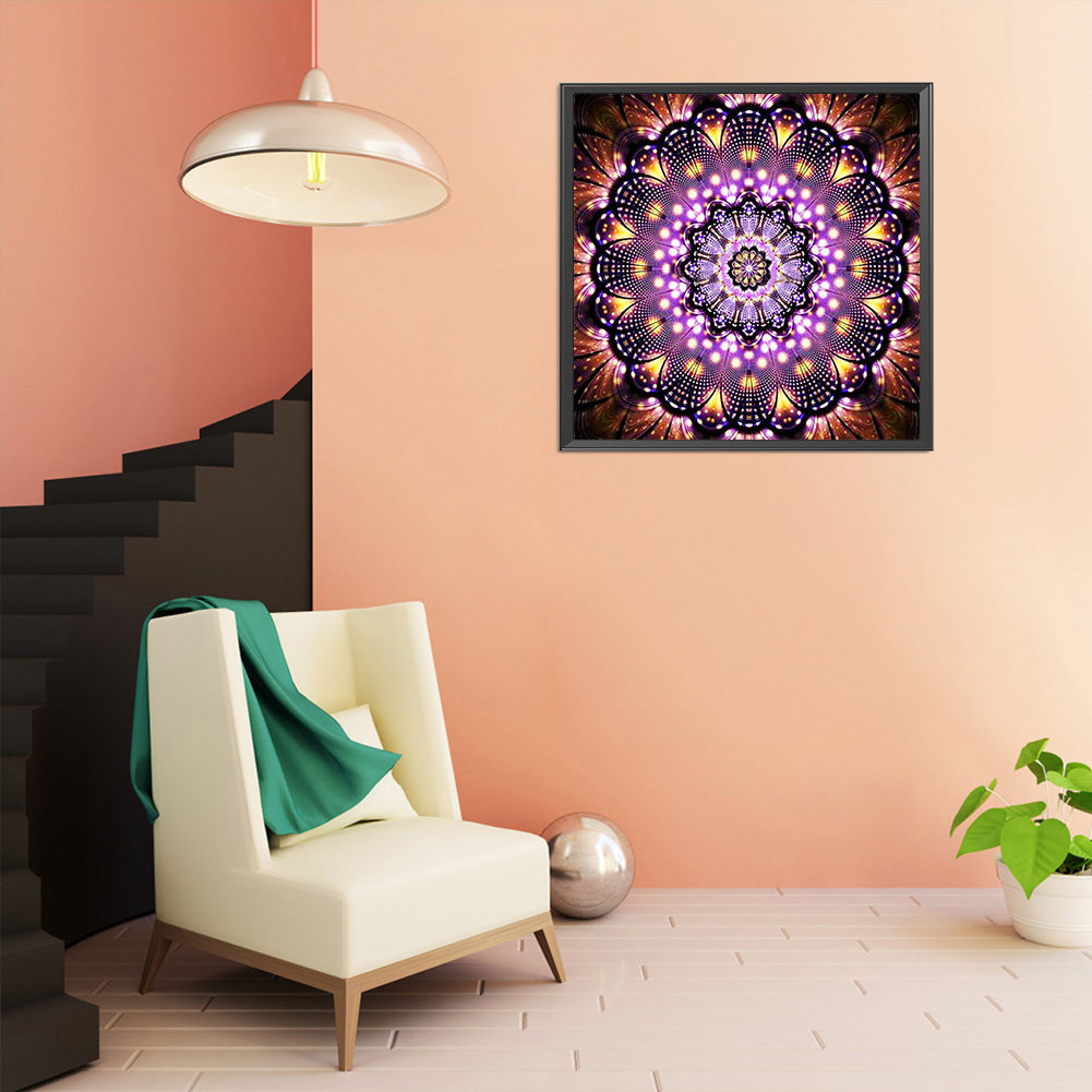 Mandala - Full Round Drill Diamond Painting 30*30CM