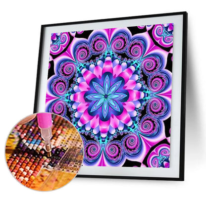 Mandala - Full Round Drill Diamond Painting 30*30CM