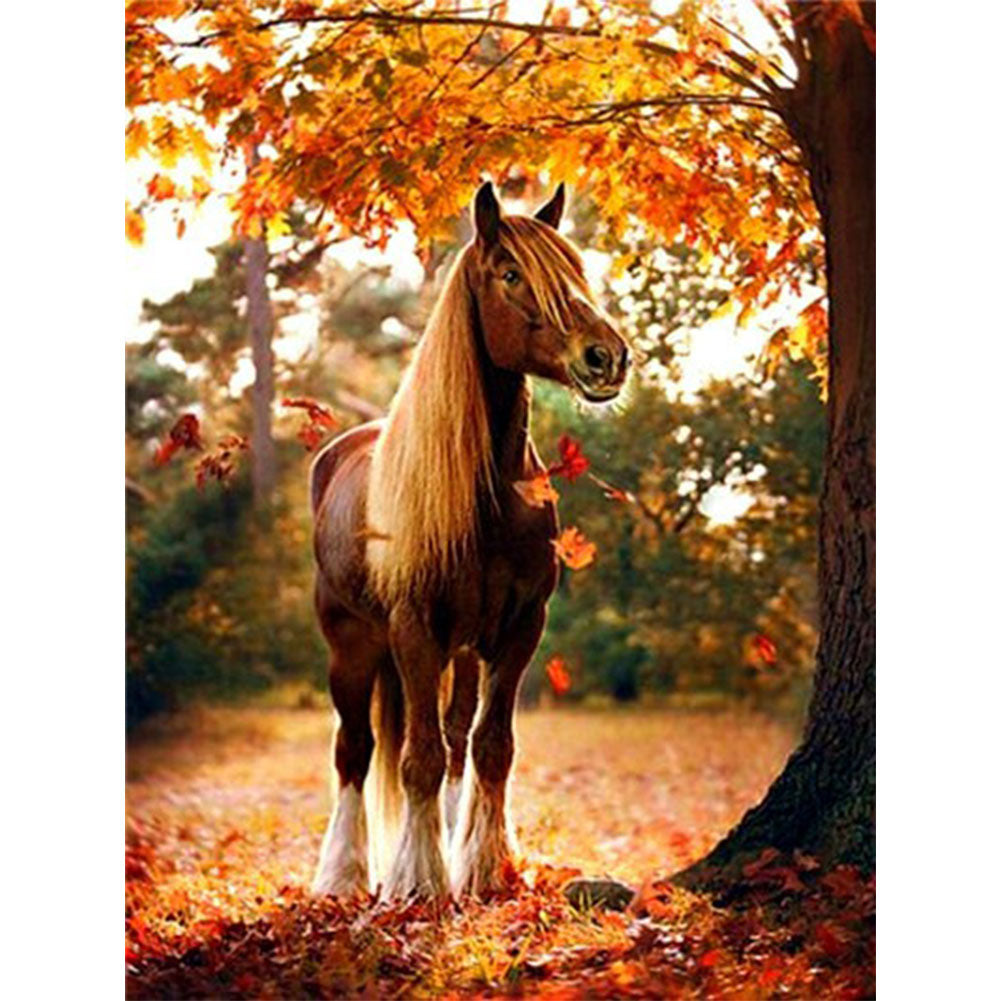 Horse - Full Round Drill Diamond Painting 50*60CM