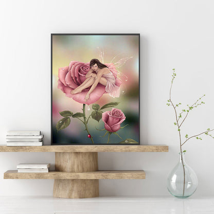 Rose - Full Round Drill Diamond Painting 50*60CM