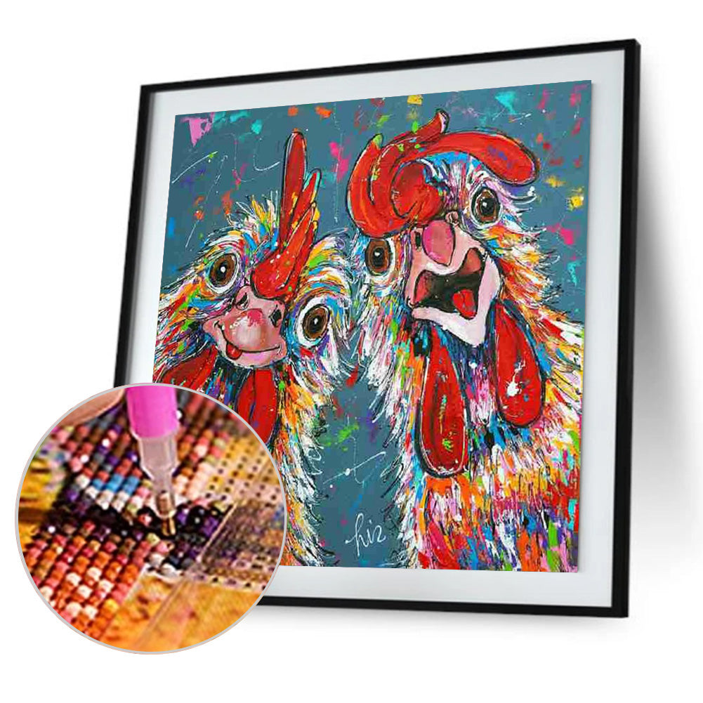Chick - Full Round Drill Diamond Painting 40*40CM