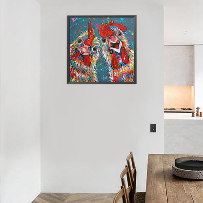 Chick - Full Round Drill Diamond Painting 40*40CM